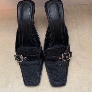 **AUTHENTIC BLACK COACH SHOES**